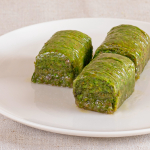 Pistachio Rolled Baklava