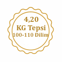 Normal Baklava 4,20 Kg Tepsi (100-110 Dilim+Tepsi Bedeli Dahildir