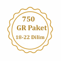  Walnut Baklava 750 Gr Paket (18-22 Dilim) 