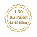 Fıstık Ezmesi 1,5 Kg Paket (42-45 Dilim )