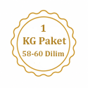 Peanut Butter with Gelatin 1 Kg Package (58-60 Slices)