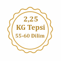 Normal Baklava 2,25 Kg Tepsi (55-60 Dilim+Tepsi Bedeli Dahildir)